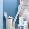 Disposable Toilet Brush Set with Replaceable Heads