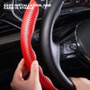 Carbon Fiber Steering Wheel Booster Cover Set (2-Pack)