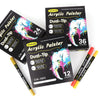 Rotuladores de Pintura Acrílica de Punta Dual - Set de 36 Colores