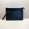 Men's PU Leather Clutch Bag with Cardholder and Zipper Pockets