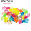 Adorable Kawaii Floating Goldfish Bath Toys - Set of 10