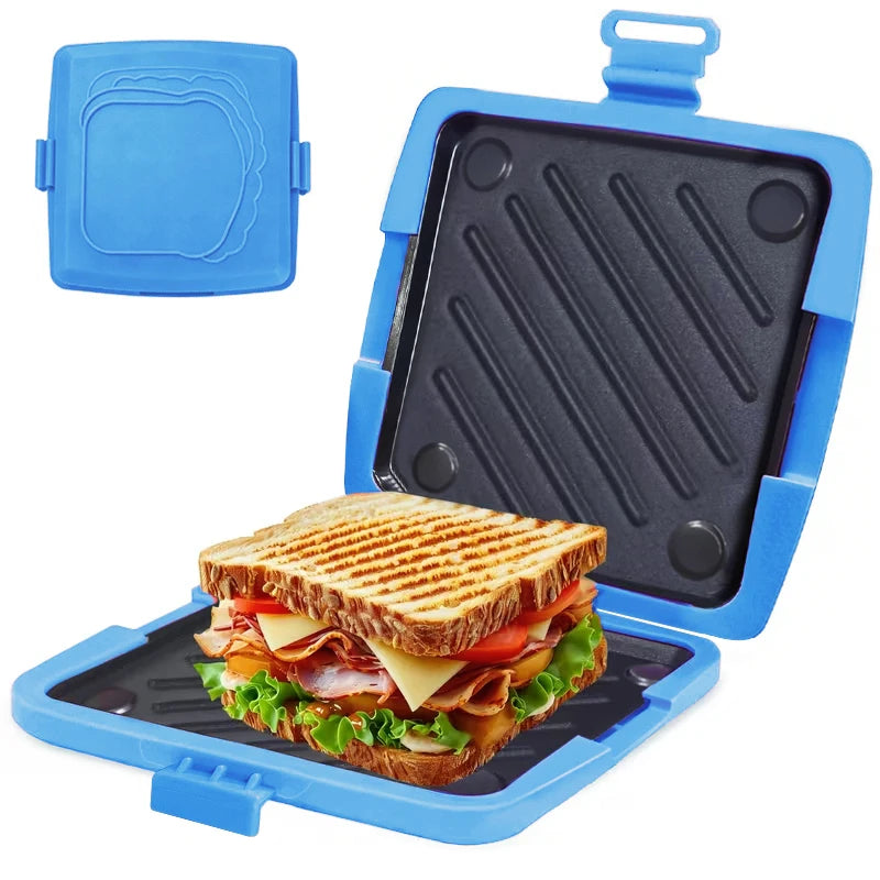 Microwave-Safe Silicone Toast & Sandwich Crisper