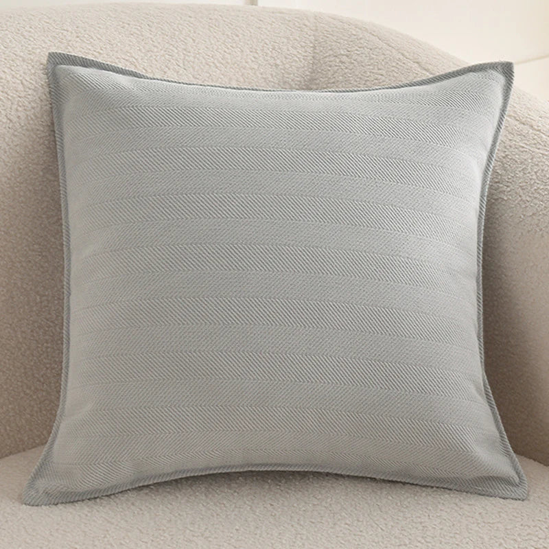 Luxury Chenille Throw Pillow Covers – Soft Square Cushion Cases for Sofa, Bed, and Living Room