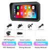 5/6.25 Inch Waterproof Motorcycle GPS with CarPlay and Android Auto