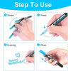 Double Line Outline Pens with Metallic Glitter (Set of 8)