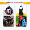 Heavy-Duty Adjustable Cord Organizer with 3-Axis Buckle