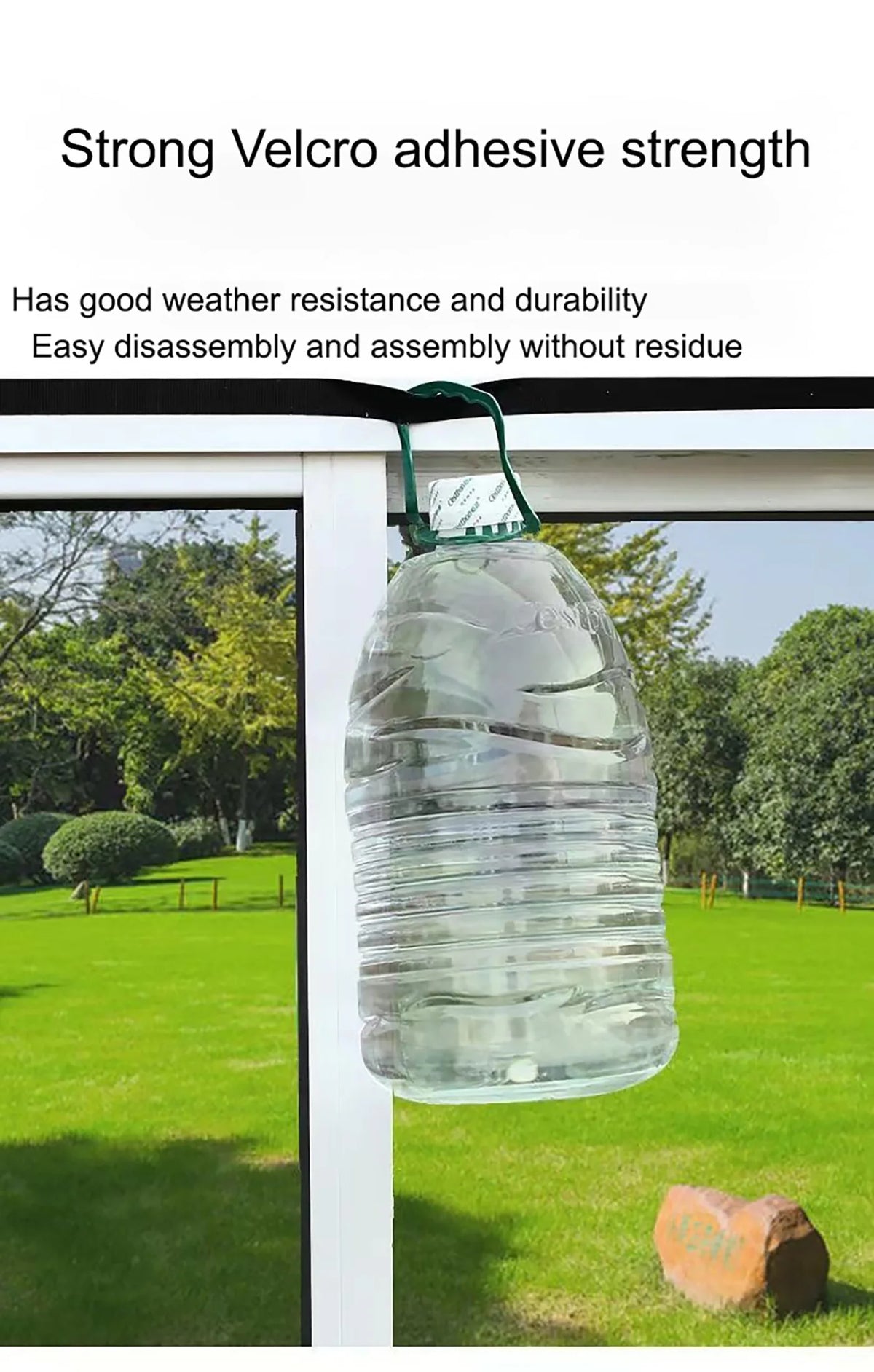 Self-Adhesive Zippered Mosquito Net Window Screen