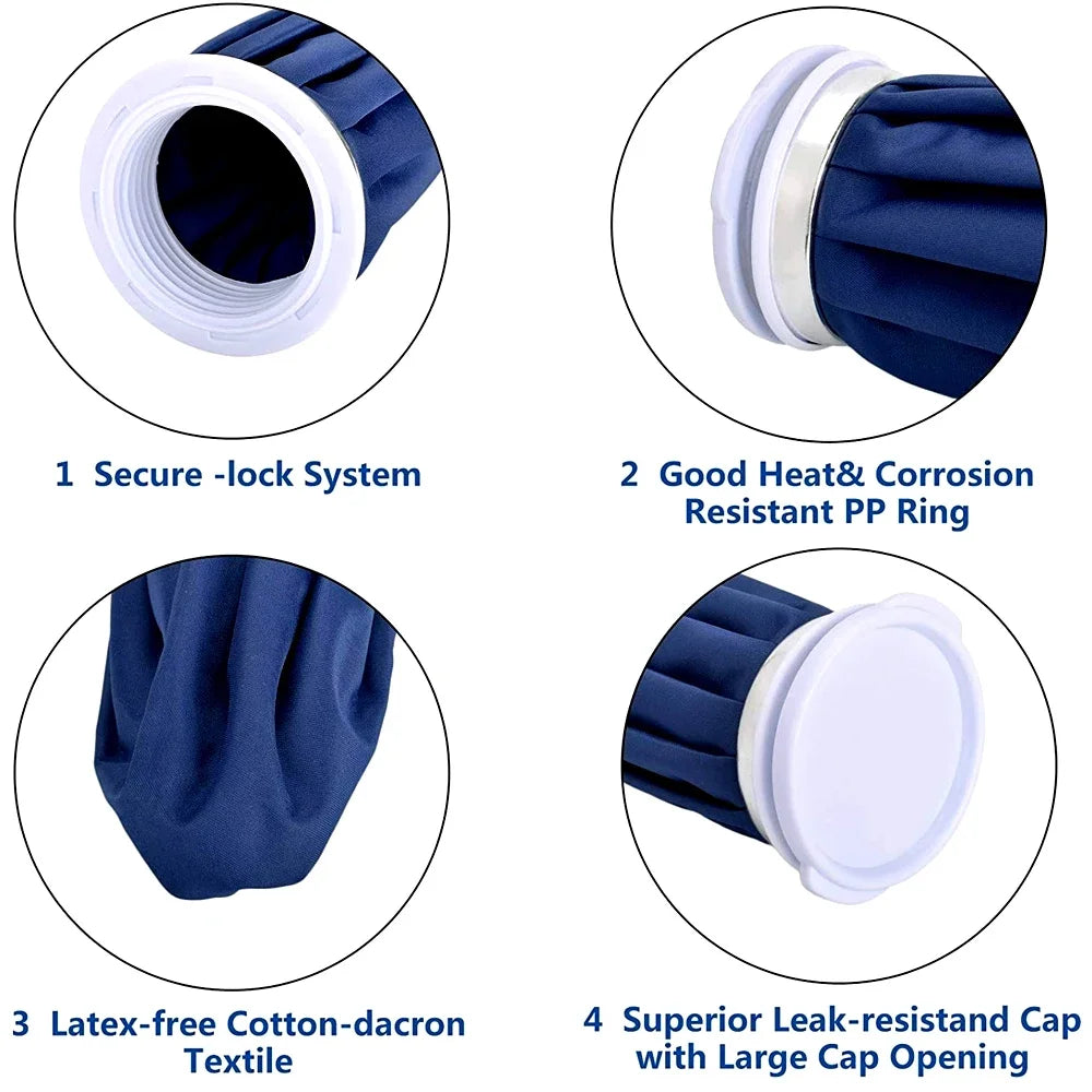 Reusable Hot & Cold Therapy Pack with Adjustable Compression Wrap