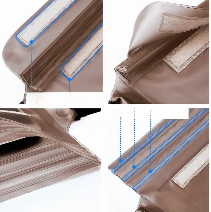 Waterproof Phone Waist Pouch with Touchscreen