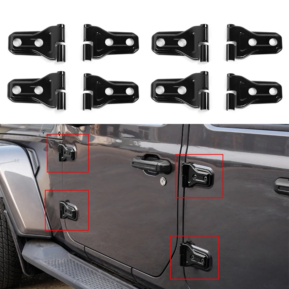 Door Hinge Covers for Jeep Wrangler JL & Gladiator JT