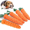 Carrot-Shaped Cotton Rope Dog Toy