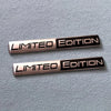 3D Metal Racing Emblem Decal Set