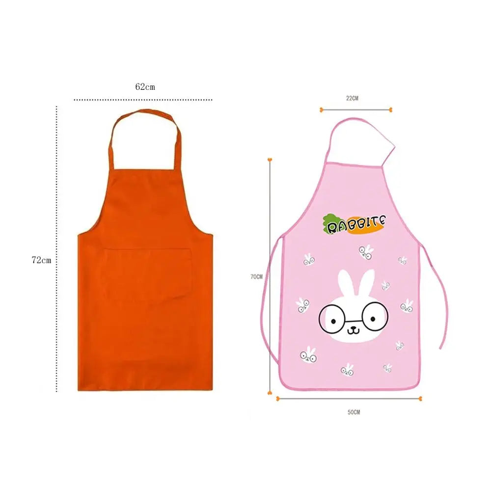 Waterproof PVC Chef Apron with Convenient Pockets