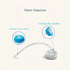 Hands-Free Self-Feeding Baby Bottle with Straw Brush (150ml)
