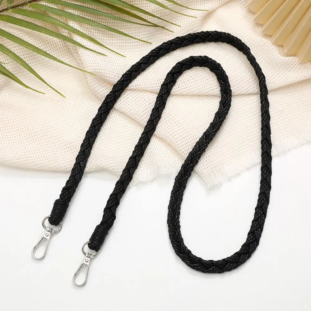 Handwoven Braided Bag Strap – Detachable Crossbody Belt