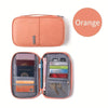 Travel Passport Holder with RFID Zipper Closure