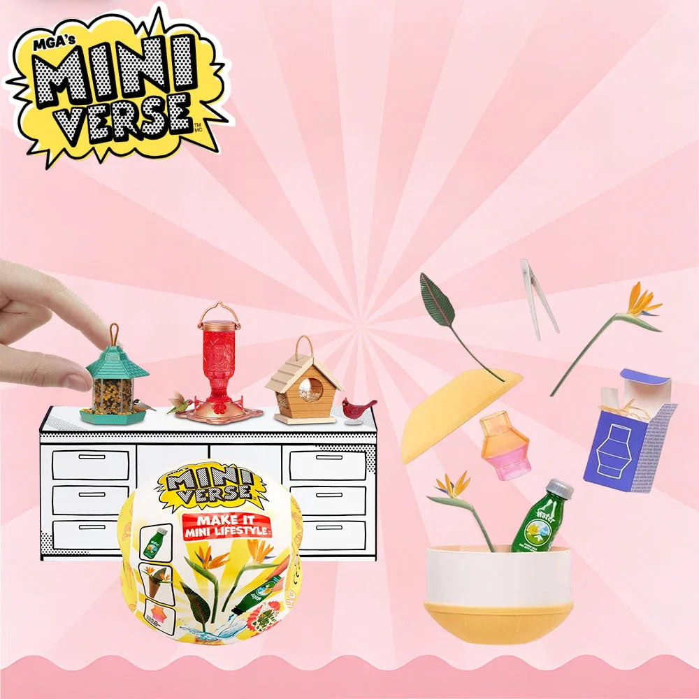 MGA Miniverse Make It Mini Lifestyle Series 1 Mystery Collectible DIY Kit
