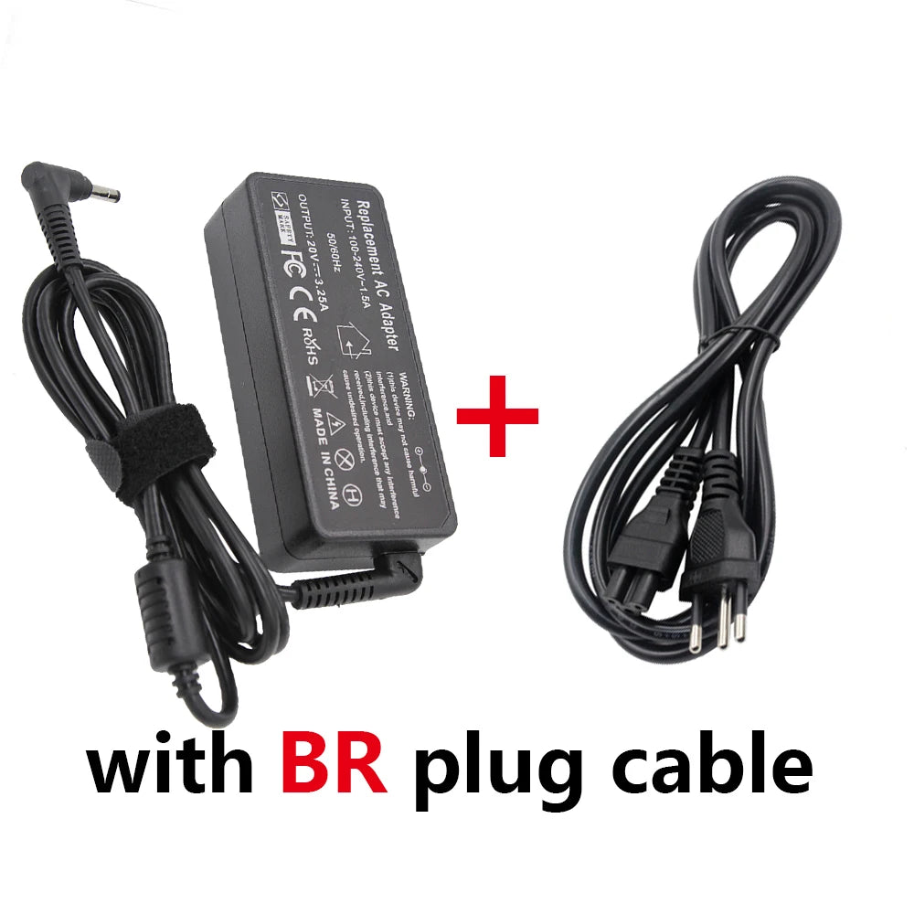 65W USB-C Laptop Charger for Lenovo IdeaPad and Yoga Series