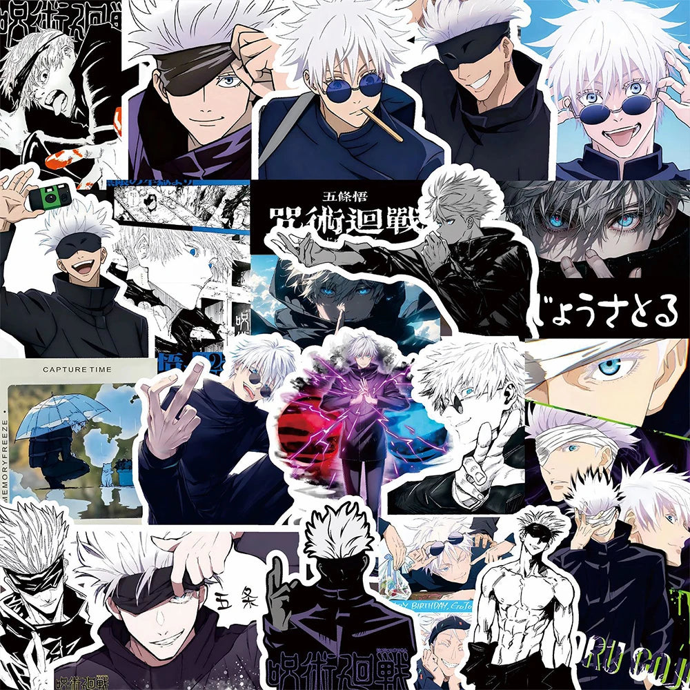 Jujutsu Kaisen Anime Decals für Laptops und Zubehör