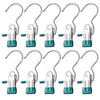 Stainless Steel Clothespins with Hooks
