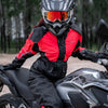 Men's Waterproof Motorcycle Rain Suit with Breathable Fabric
