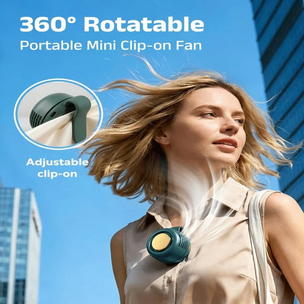 Ventilateur de Poche à Attacher à la Ceinture