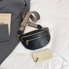 Leather Waist Bag with Adjustable Strap – Women's Crossbody Fanny Pack