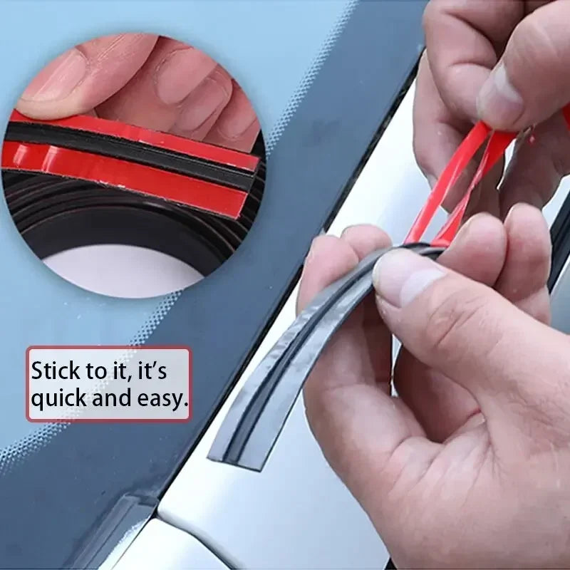 Car Weatherstrip Seal with Anti-Collision Edge Protection