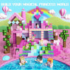 Magnetic Building Blocks Castle & Villa Set