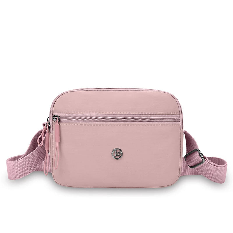 Bolso bandolera de nylon ligero con correa ajustable