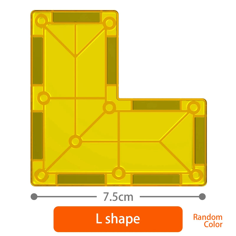 Magnetic Building Tiles Set
