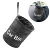 Waterproof Car Trash Can with Lid and Side Pocket