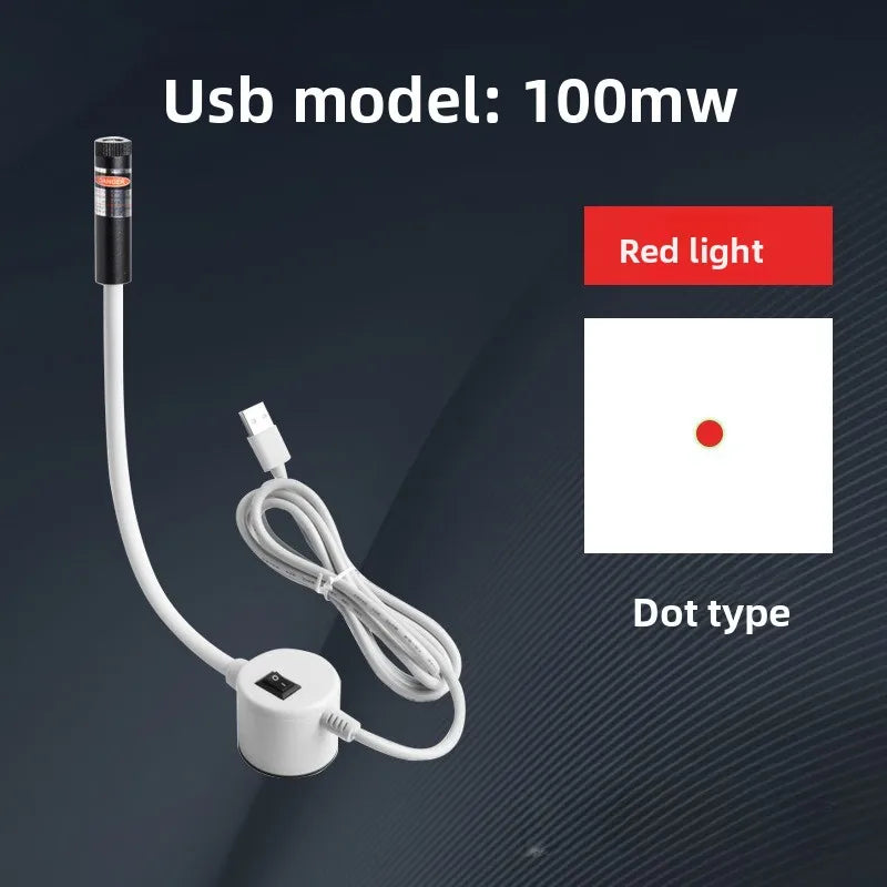 USB Laser Positioning Light with Magnetic Base