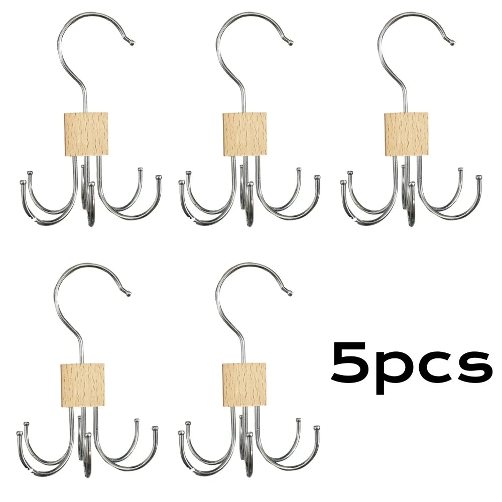 360° Rotating Multi-Claw Hanging Organizer