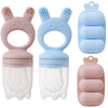 BPA-Free Silicone Baby Food Feeder and Popsicle Mold Set