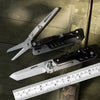 6-in-1 Stainless Steel Pocket Multitool with Screwdriver Bits