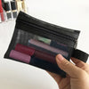 Breathable Mesh Makeup Bag Organizer - Multi-Purpose Travel Toiletry Pouch