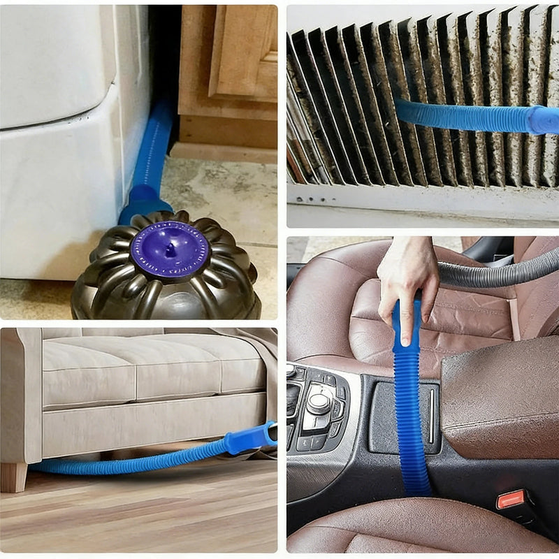 Universal Dryer Vent Cleaning Kit with Vacuum Attachment