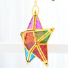 Forged Iron Star Hanging Candlestick