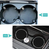 Rhinestone Crystal Car Cup Holder Coasters (Set of 2)