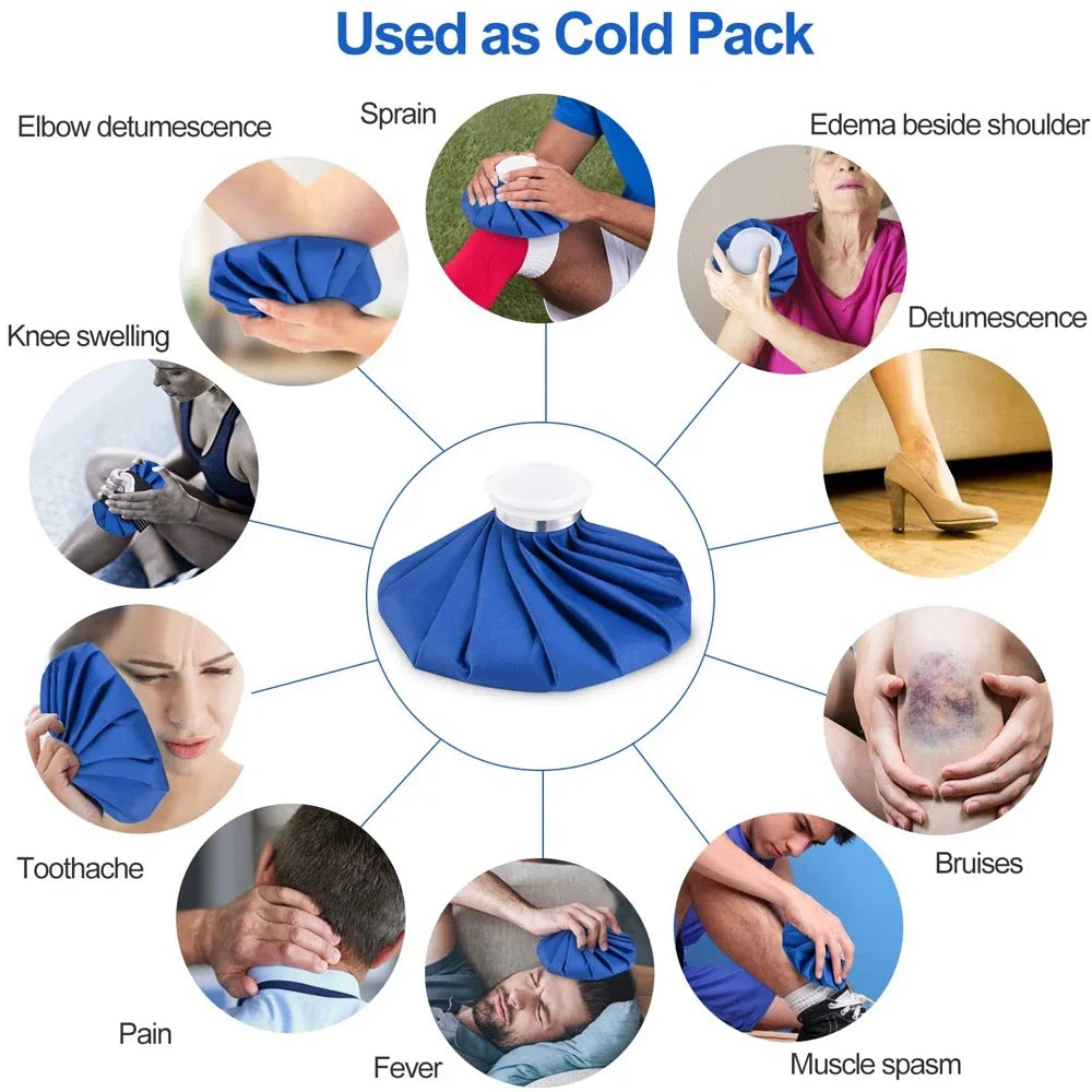 Reusable Hot & Cold Therapy Pack with Adjustable Compression Wrap