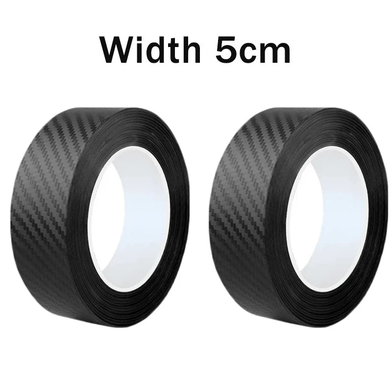 Rollen schwarzer Nano-Carbonfaser-Schutzfolieband mit einer Breite von 5 cm