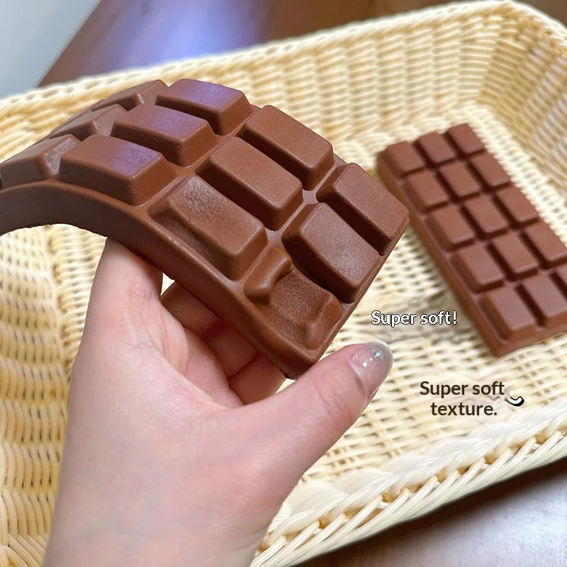 Barre de chocolat anti-stress à rebond lent