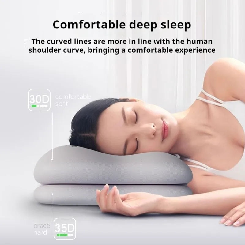 Ergonomic Memory Foam Pillow for Neck Support