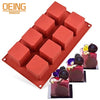 Square Silicone Baking Molds