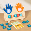 Wooden Finger Counting Math Toy for Kids