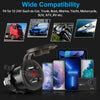 Dual USB Car Charger with LED Voltmeter – Fast Charging 12V/24V