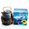 Ensemble de vaisselle de camping pliable et compact