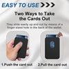 Leather Magnetic Card Holder Phone Case with MagSafe Compatibility