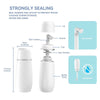 Portable Travel Bidet Bottle with Retractable Spray Nozzle